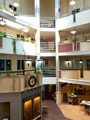 Interior view of the common area in Copperfield Hill