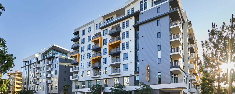 Exterior view of the Variel of Woodland Hills building