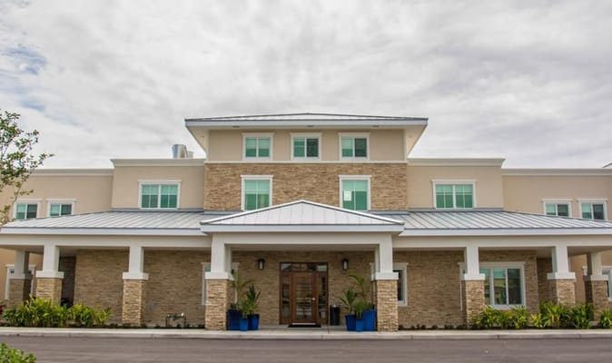 Building exterior of Artis Senior Living of Boca Raton