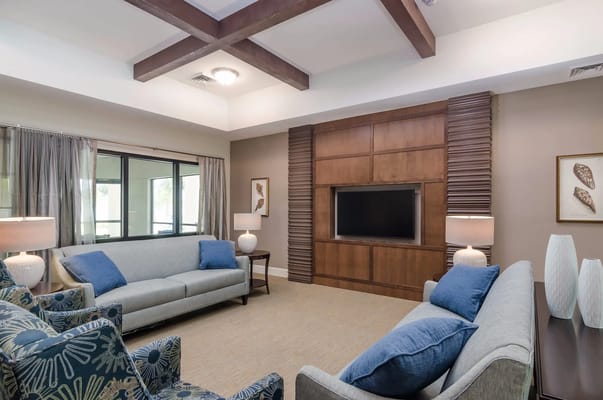 Interior living area with comfortable seating and decor