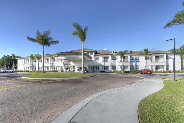 Front exterior view of Beach House facility