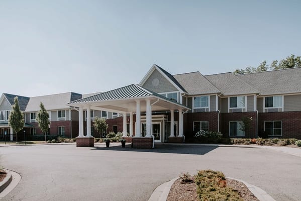 Exterior view of the Belmar Oakland facility entrance
