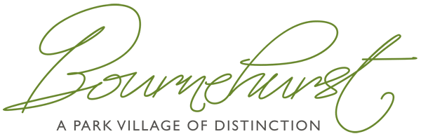 Bournehurst logo featuring elegant script