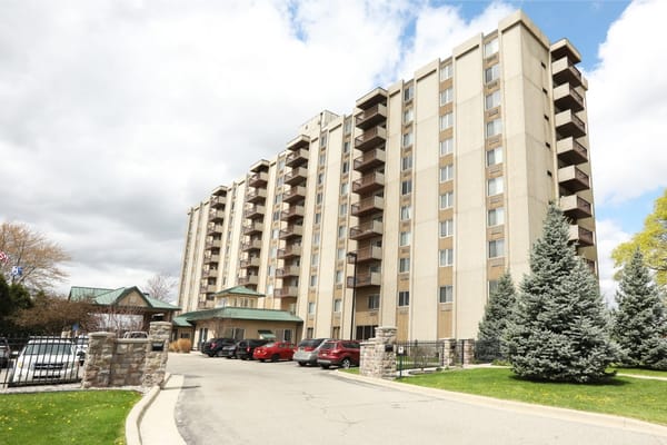 Exterior view of the Maple Heights Senior Living building