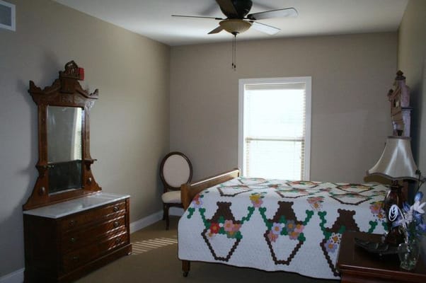 Cozy resident room with a vintage style