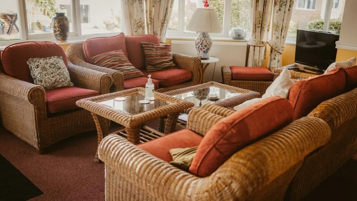 Cozy common area with comfortable seating