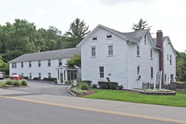 Exterior view of Bryan Manor senior living facility