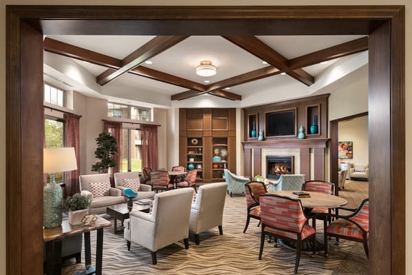 Interior common area with comfortable seating