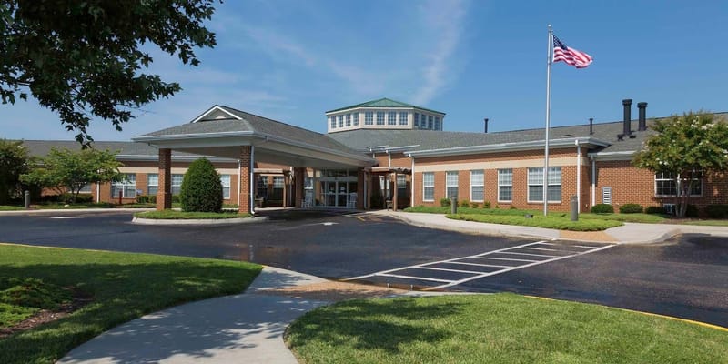 Exterior view of Dunlop House Assisted Living