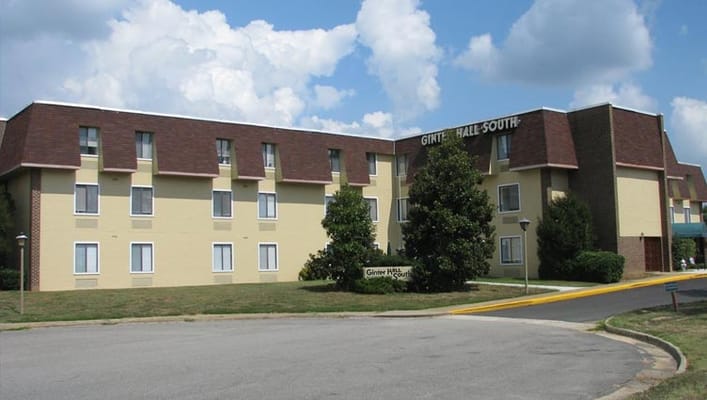 Exterior view of Ginter Hall South facility