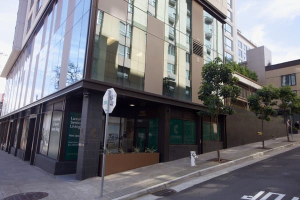 Exterior view of Coterie Cathedral Hill facility