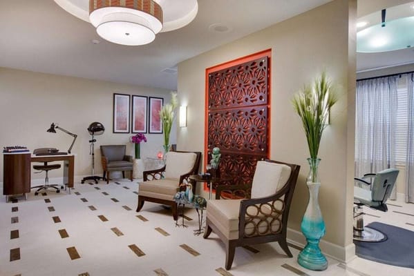 Interior common area with seating and decor