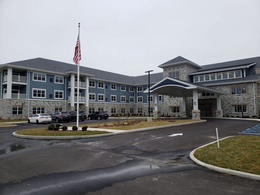 Exterior view of Clarendale of St. Peters facility