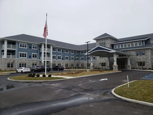 Exterior view of Clarendale of St. Peters facility