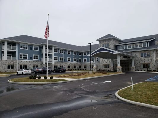 Exterior view of Clarendale of St. Peters facility