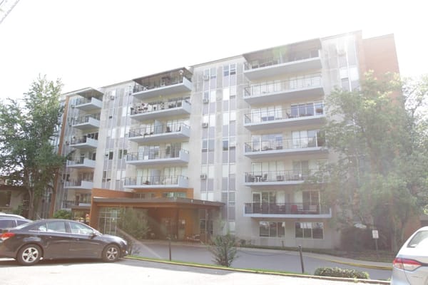 Exterior view of Abe’s Garden Community residential building