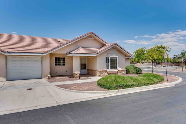 Exterior view of a senior living facility