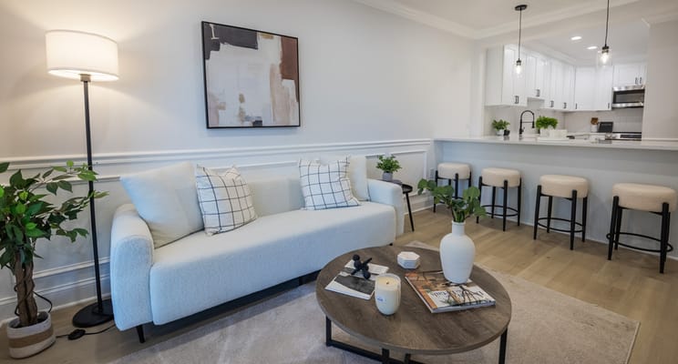 Cozy common area with a modern design