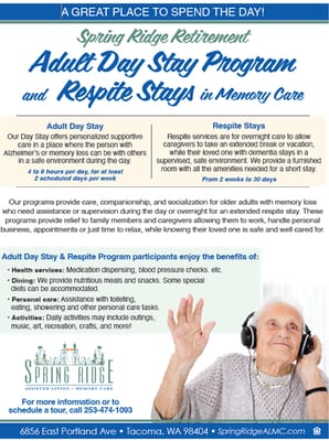 Spring Ridge Assisted Living and Memory Care