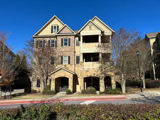 Exterior view of the Sterling Estates building