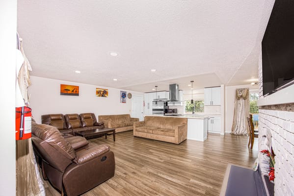 Bright and spacious common area of the facility