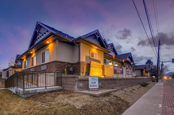 Exterior view of Rocky Mountain Assisted Living facility
