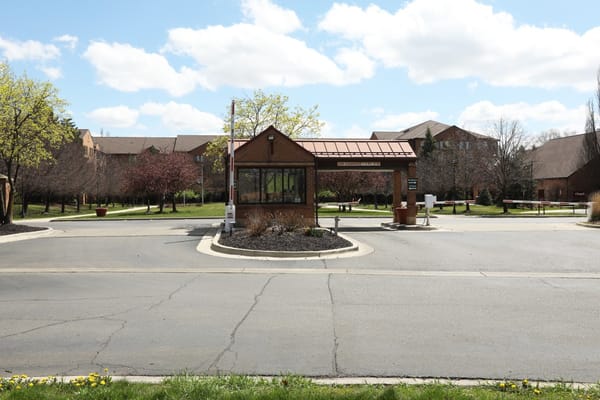 Entrance of Allegria Village with outdoor space