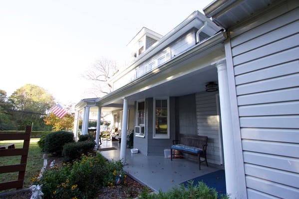 Exterior view of a residential assisted living building