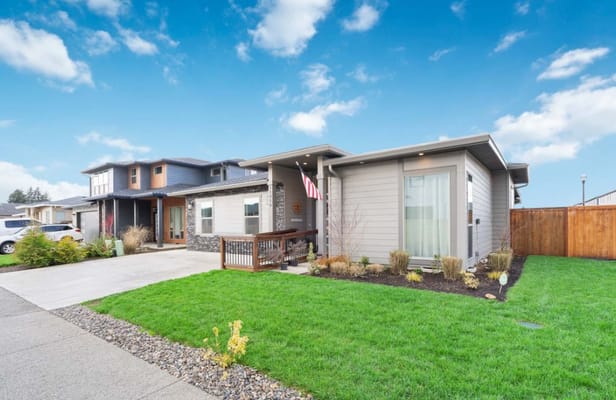 Exterior view of an assisted living facility