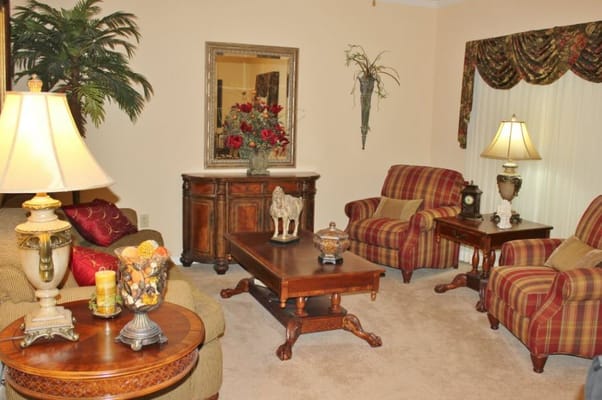 Cozy common area with comfortable seating