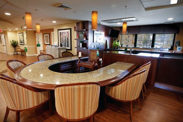 Benchmark at Bedford Falls