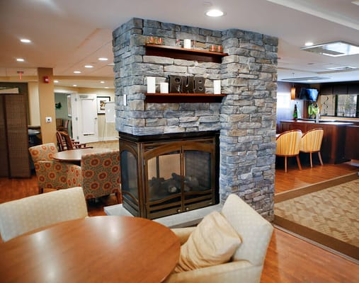 Benchmark at Bedford Falls