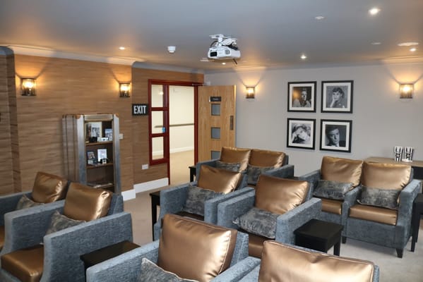 Cozy common area with seating and decor