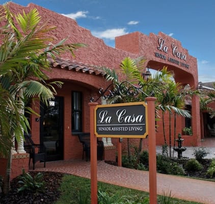 Exterior view of La Casa Assisted Living facility