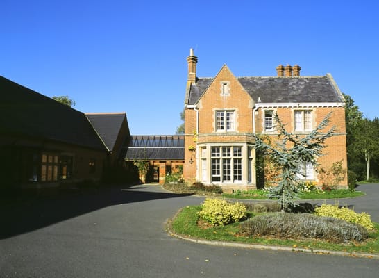Exterior view of The Old Vicarage care home