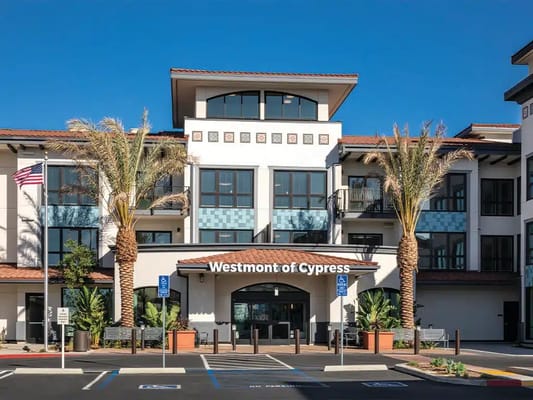 Exterior view of Westmont of Cypress building