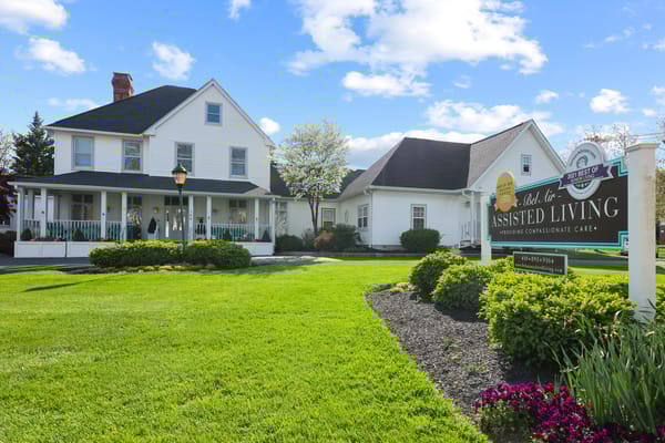 Exterior view of Bel Air Assisted Living facility