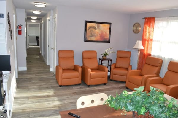 Interior common area with comfortable seating