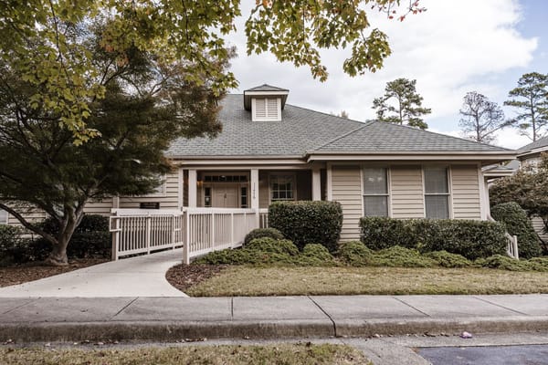 Front view of LiveWell @ Governors Club Cottages building