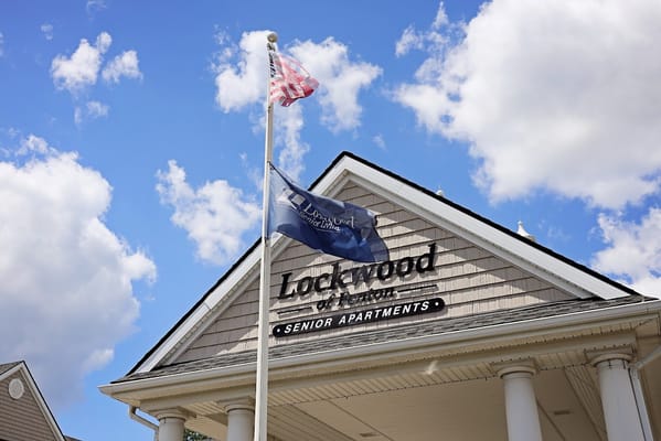 Exterior view of Lockwood Senior Apartments building