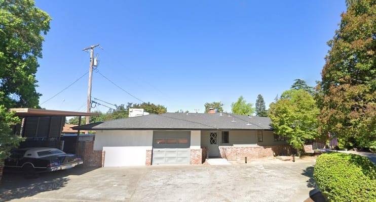 Exterior view of a senior living facility