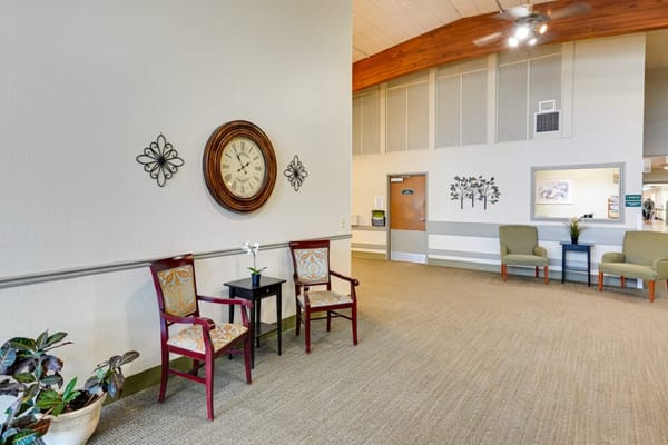 Interior common area with seating and decor