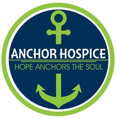 Logo of Anchor Hospice featuring an anchor