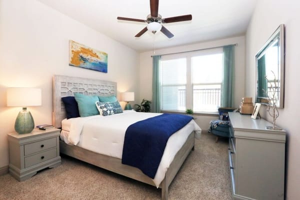 Cozy private resident room with modern decor