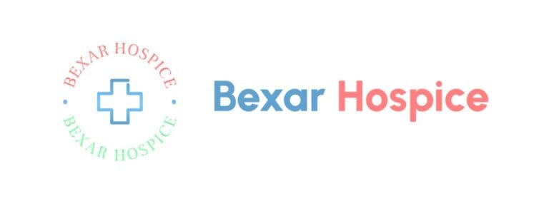 Bexar Hospice facility logo with a medical cross
