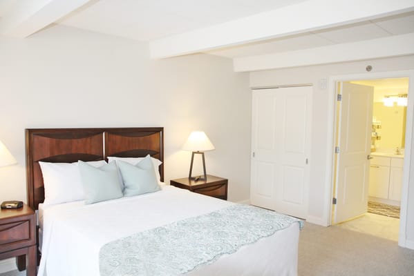 Cozy private room with a bed and bathroom