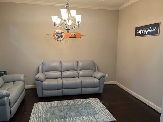 Interior common area with seating and decor