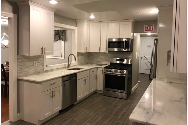 A modern kitchen in an assisted living facility