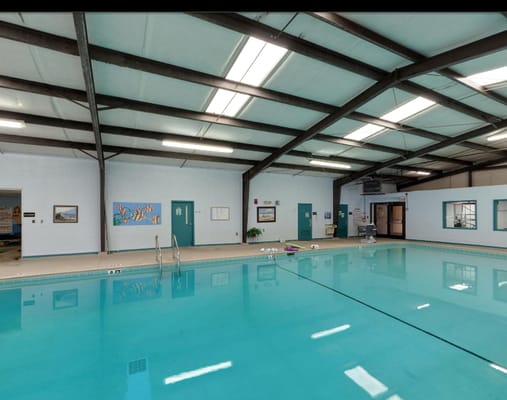 Indoor swimming pool area at the facility