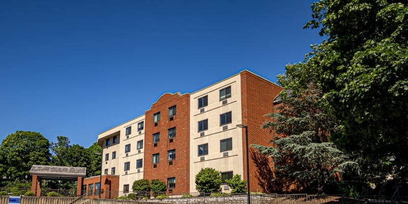 Exterior view of the Highlands on the East Side building